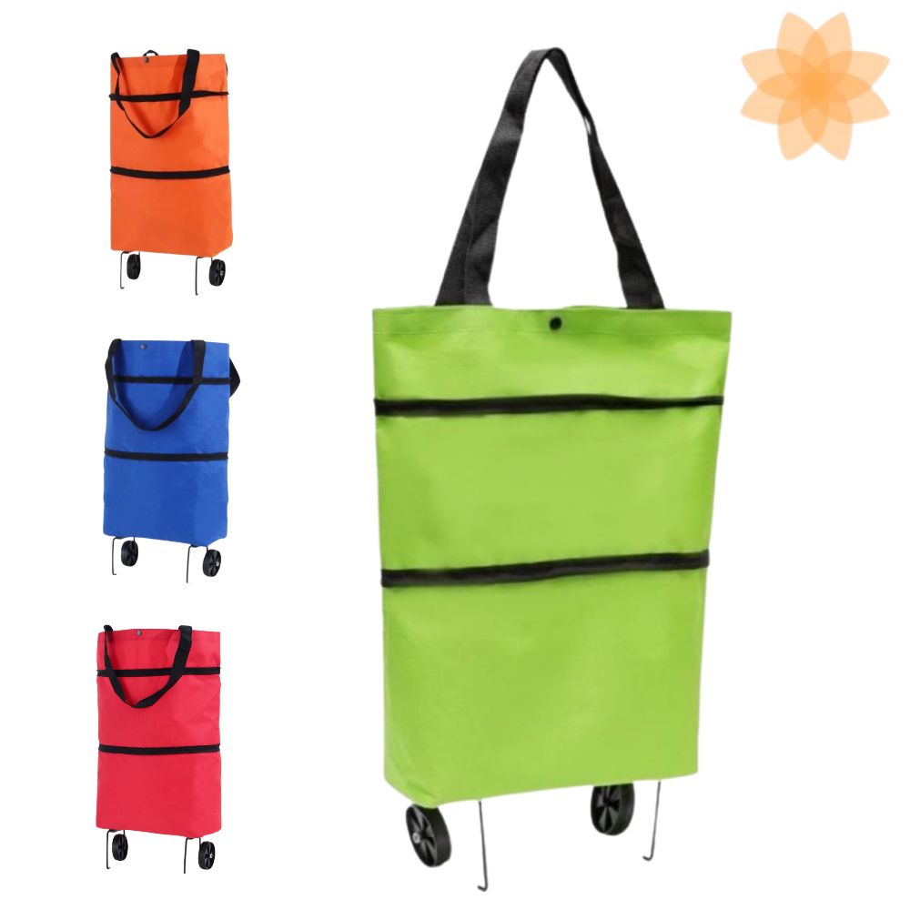 Bolsa Con Ruedas Plegable PORTATIL